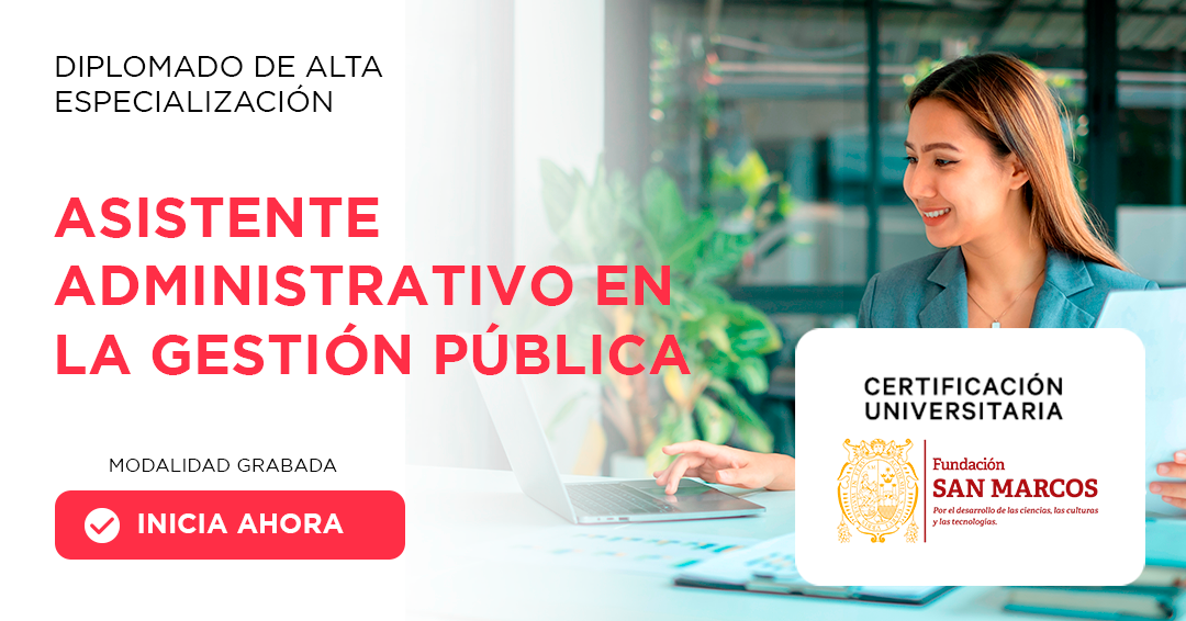 Asistente Administrativo en la Gestión Pública