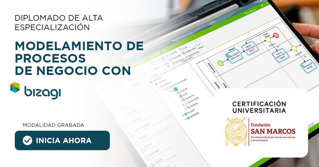 Modelamiento de Procesos de Negocio con Bizagi bajo el Marco BPMN