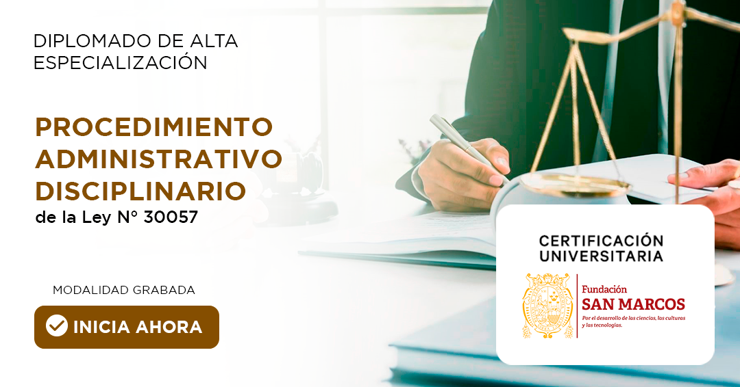 Procedimiento Administrativo Disciplinario de la Ley Nº 30057, Ley del servicio Civil
