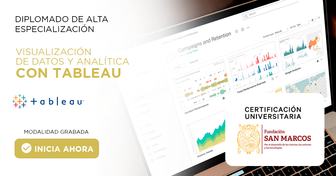 Visualización de datos con Tableaú
