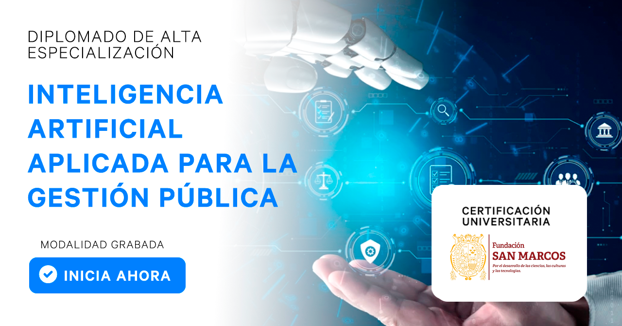 Inteligencia Artificial Aplicada para la Gestión Pública