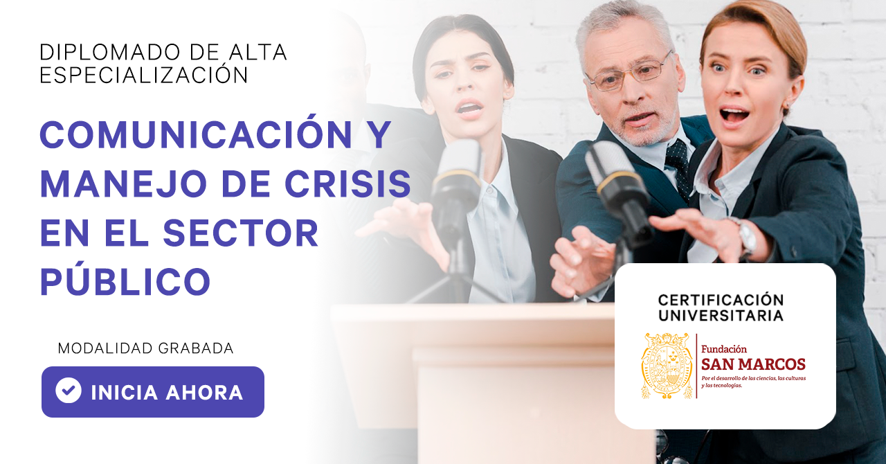 Comunicación y Manejo de Crisis en el Sector Público